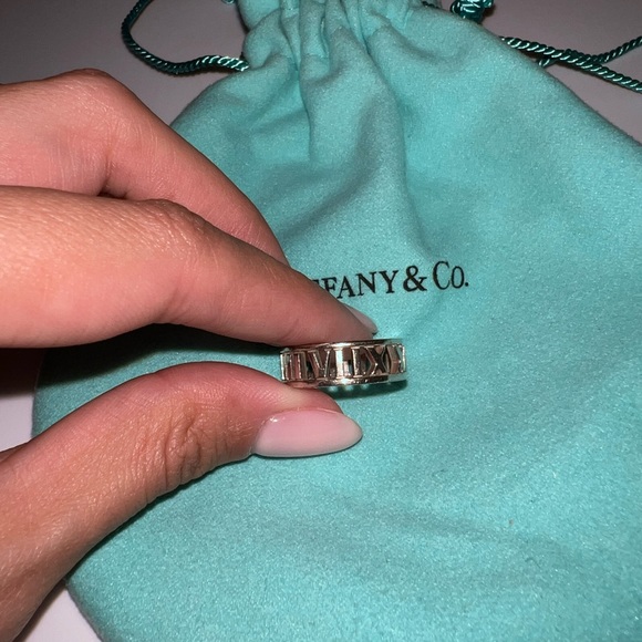 Tiffany & Co. Jewelry - Tiffany & Co. Atlas Open Ring Size 5.5